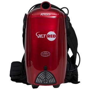 Atrix Jet Red HEPA Backpack Vacuum - JR8BPV