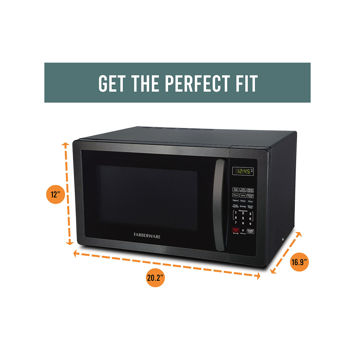 Farberware(R) Classic 1.1 Cu. Ft. Microwave Oven