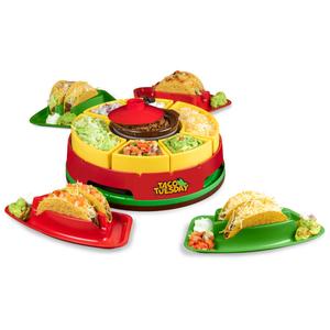 Nostalgia(tm) Taco Tuesday Lazy Susan Taco Bar alternate view