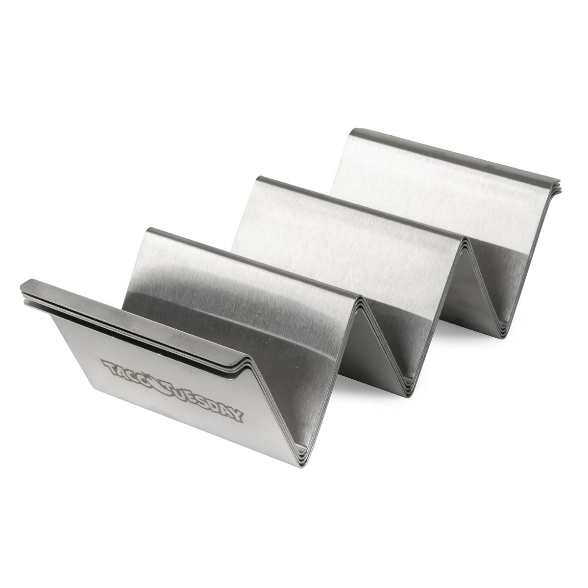 Taco Tuesday Stainless Steel 4pc. Taco Holder Set