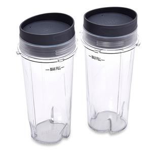 Ninja(R) 2pk. 16oz. Single Serve Replacement Cups with Lids