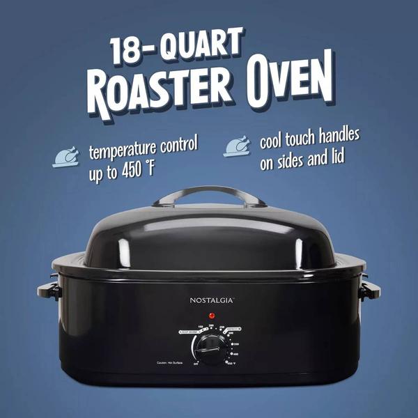 Nostalgia 18Qt Electric Roaster alternate view