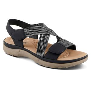 Womens Flexus(R) by Spring Step Crossbeam Slingback Sandals
