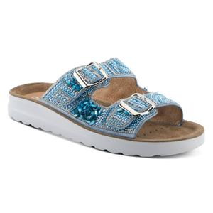 Womens Flexus(R) by Spring Step Cyntheria Footbed Sandals
