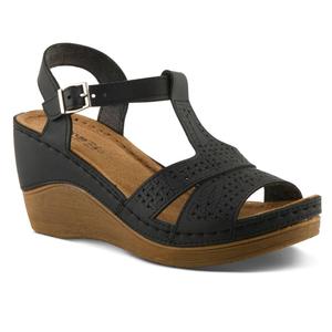 Womens Flexus(R) by Spring Step Natala Wedge Sandals