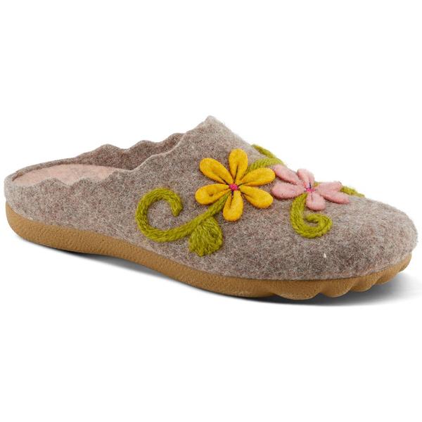 Womens Flexus(R) by Spring Step Roseburg Embroidery Slippers alternate view