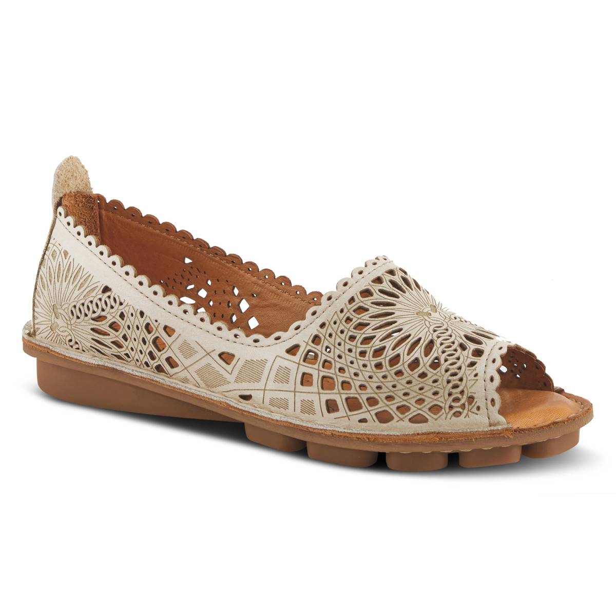 Womens Spring Step Brandal Flats