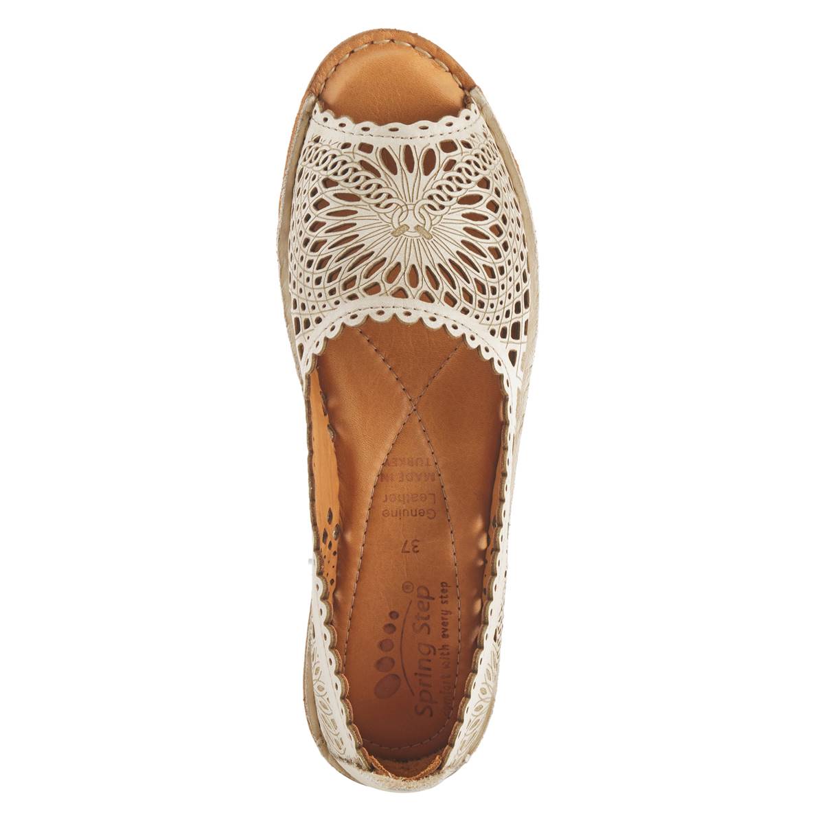 Womens Spring Step Brandal Flats