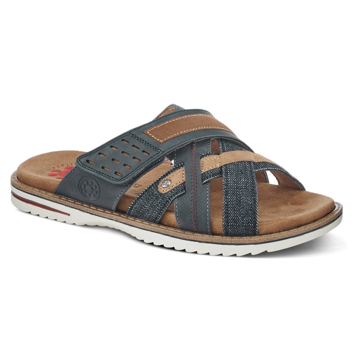 Mens Spring Step Hazman Slide Strappy Sandals