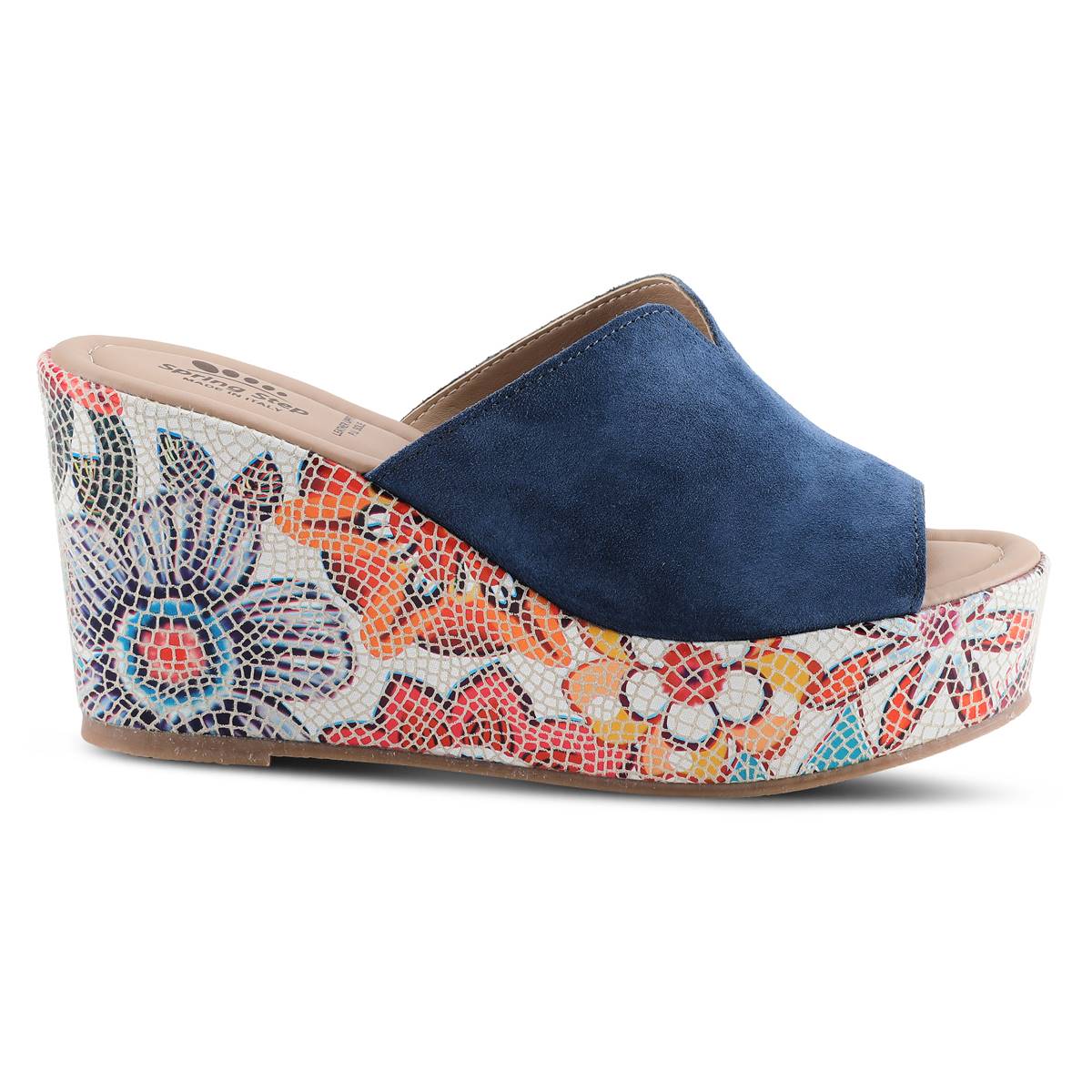 Womens Spring Step Laylani Wedge Sandals