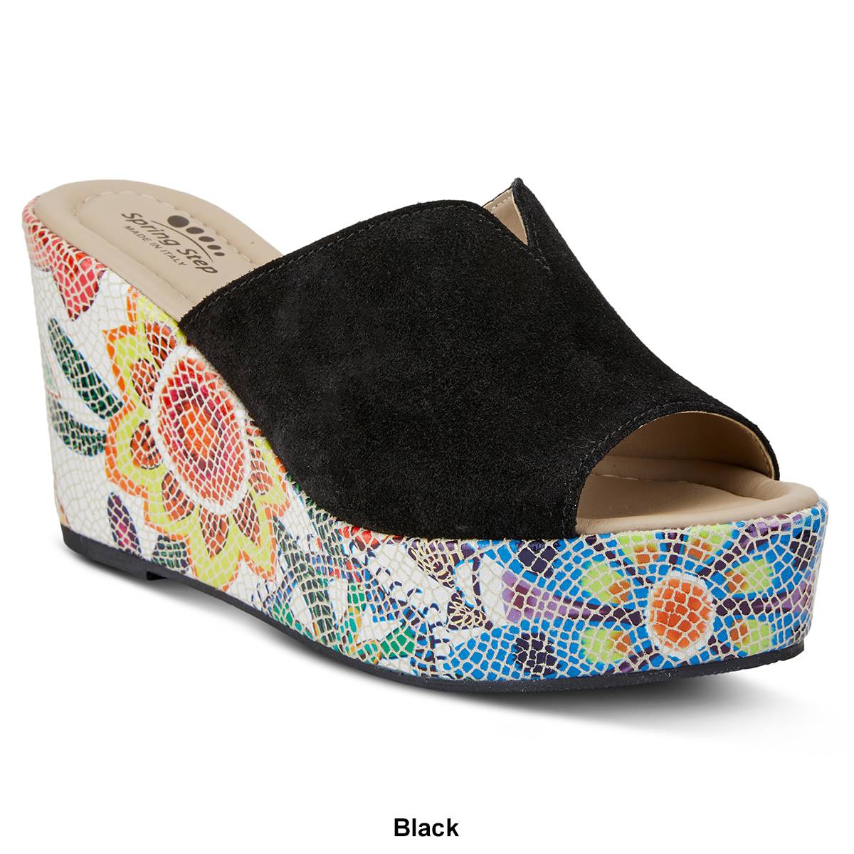 Womens Spring Step Laylani Wedge Sandals