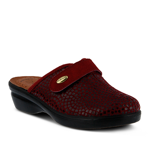 Womens Flexus(R) By Spring Step Merula Clogs - Bordeaux