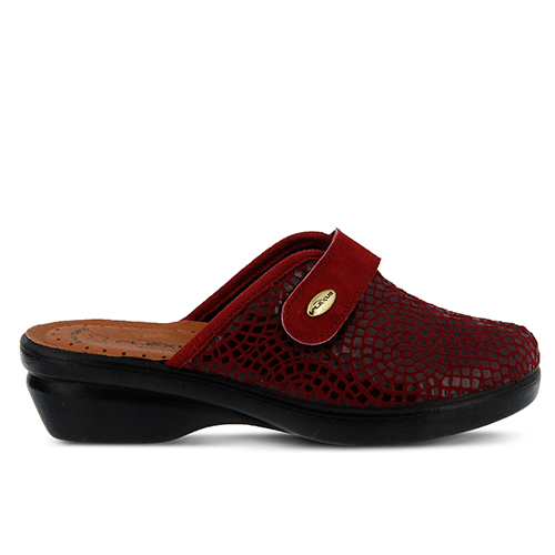 Womens Flexus(R) By Spring Step Merula Clogs - Bordeaux