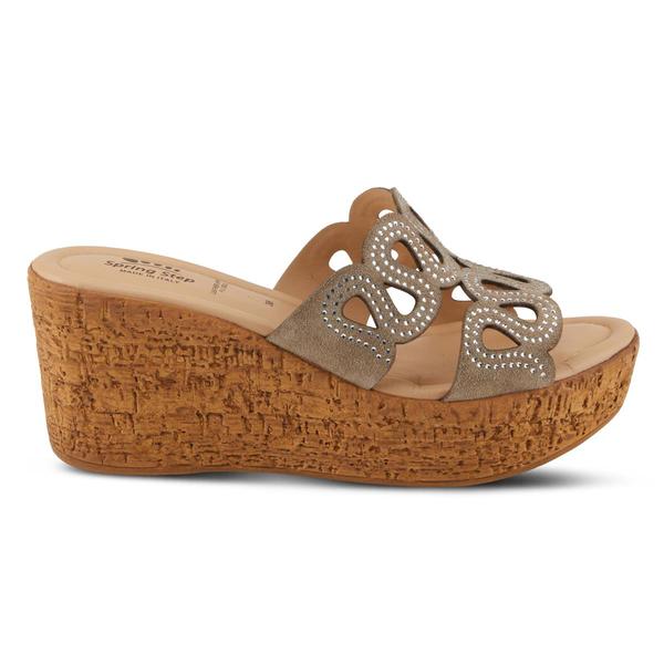 Womens Spring Step Mssteamy Slide Wedge Sandals alternate view