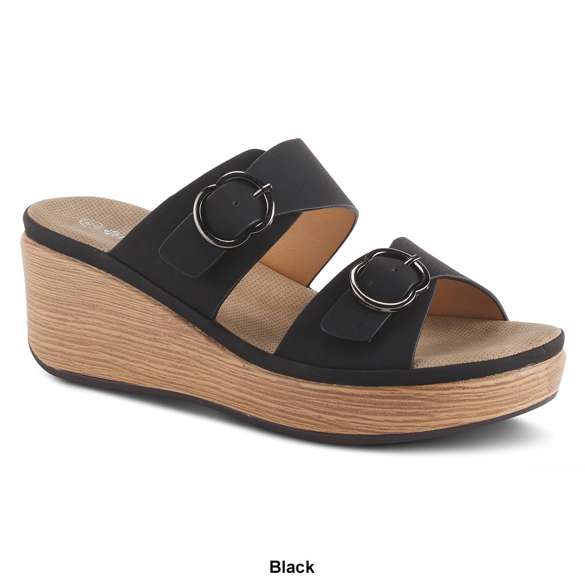 Womens Patrizia Shaniho Wedge Sandals With Buckles