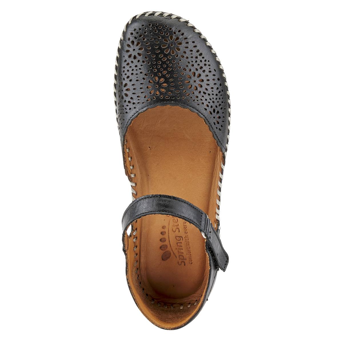 Womens Spring Step Wallania Mary Jane Flats