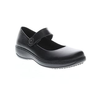 Womens Spring Step Wisteria Work Clogs - Black