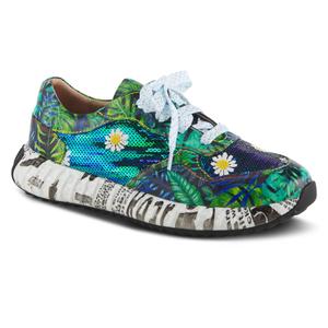 Womens LArtiste by Spring Step Zingy Lace-Up Sneakers