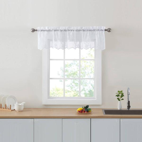 Lacy Embroidered Valance alternate view
