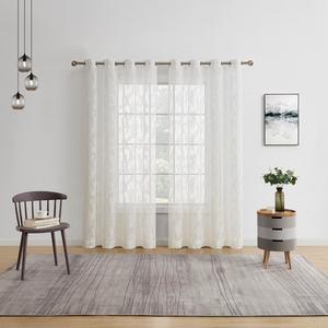 Galaxy Lace Grommet Panel Curtain