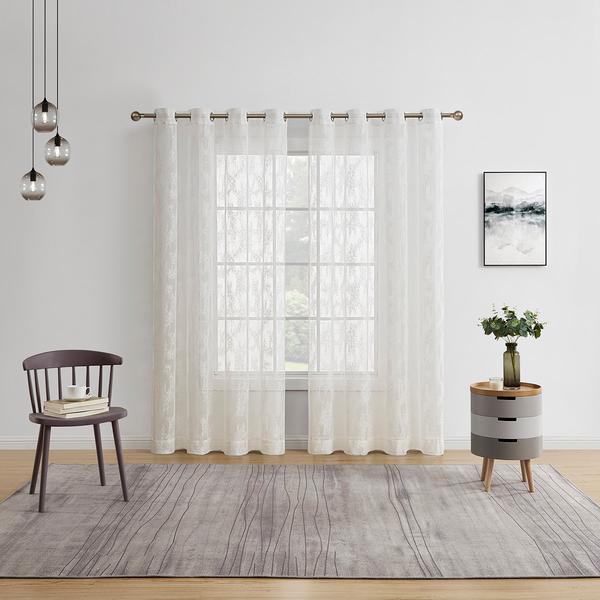 Galaxy Lace Grommet Panel Curtain