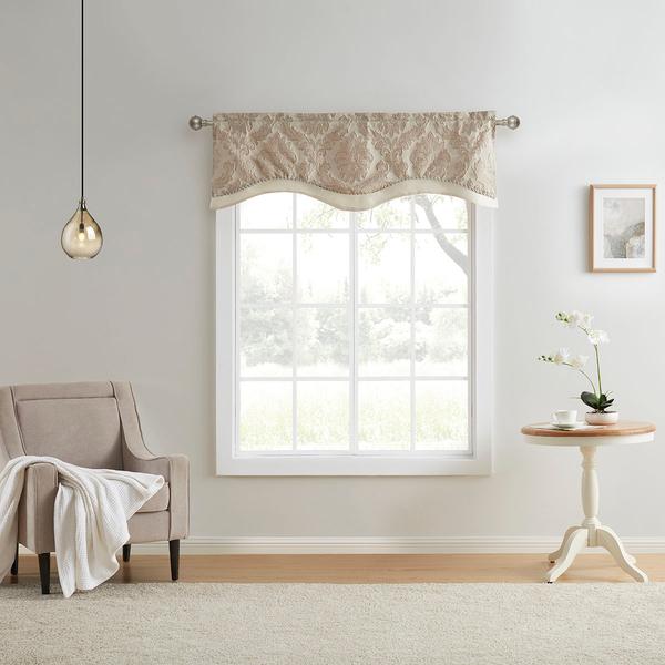 Darby Layered Scallop Valance with Cord alternate view