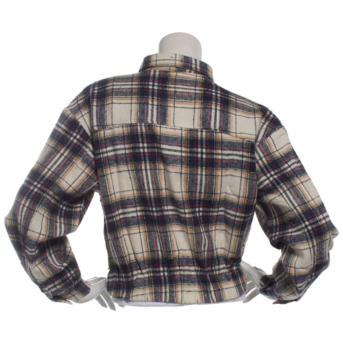 Juniors Poof! Dove Flannel Shirt