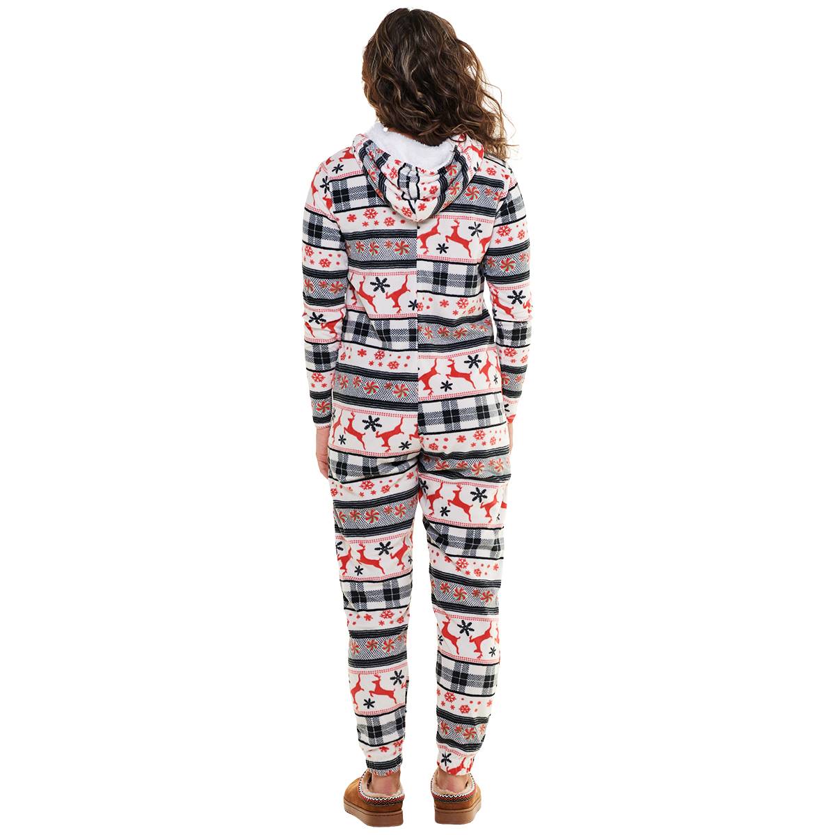 Juniors Poof! Winter Prancers Hooded Sleeper