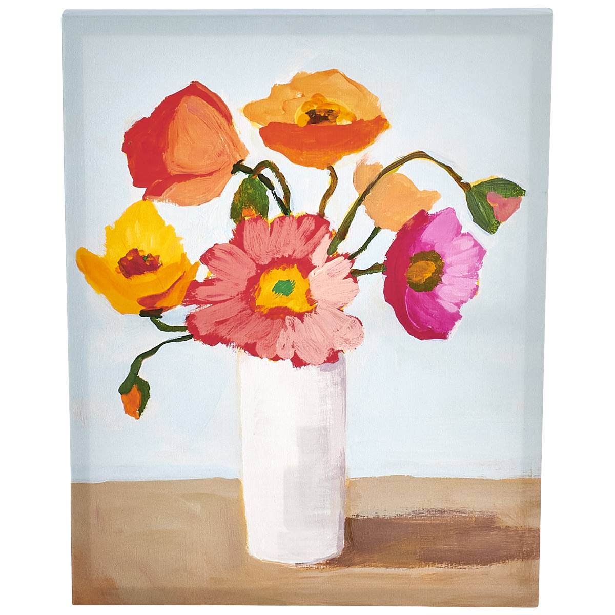 New View Painted Vase Wall Art