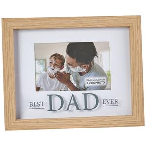 New View Best Dad Ever Frame