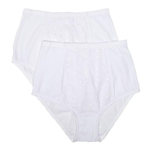 Womens Company Ellen Tracy 2pk. Shapewear Brief Panties 75404P2 alternate view