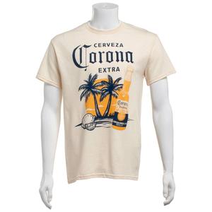 Mens Corona(R) Palm Tree Short Sleeve Graphic Tee