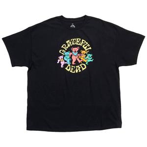 Young Mens Short Sleeve Grateful Dead Dancing Bears Graphic Tee alternate view