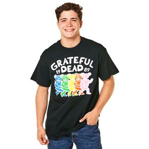 Young Mens Grateful Dead Bears Graphic Tee
