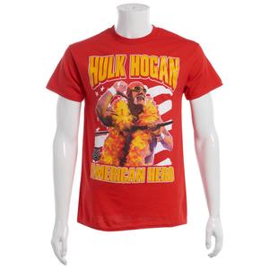 Young Mens WWE(R) Hulk Hogan Real Hero Short Sleeve Graphic Tee alternate view