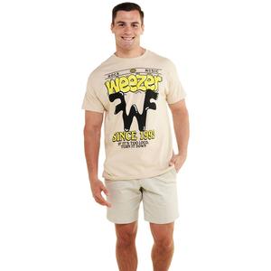 Young Mens Weezer Short Sleeve Graphic Tee alternate view