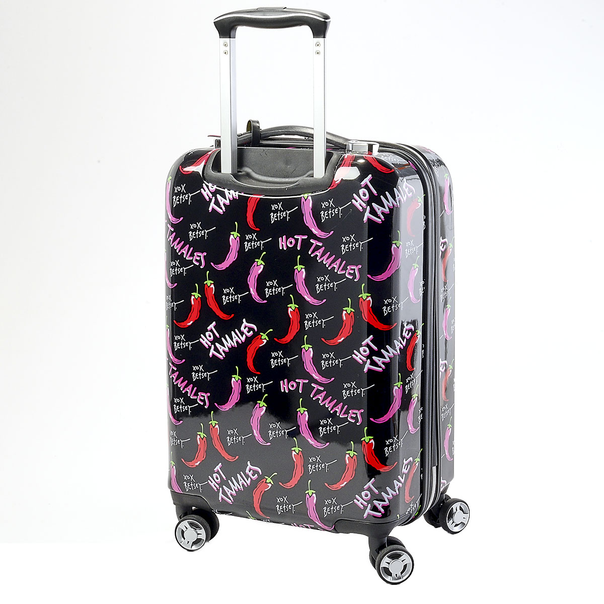 Betsey Johnson Hot Tamales 26in. Hardside Spinner Luggage