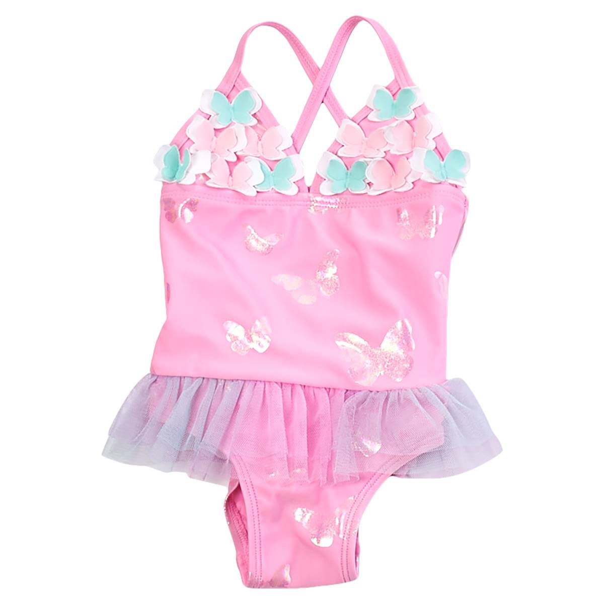 Baby Girl (12-24M) Floatimini(R) Butterfly One Piece Swimsuit