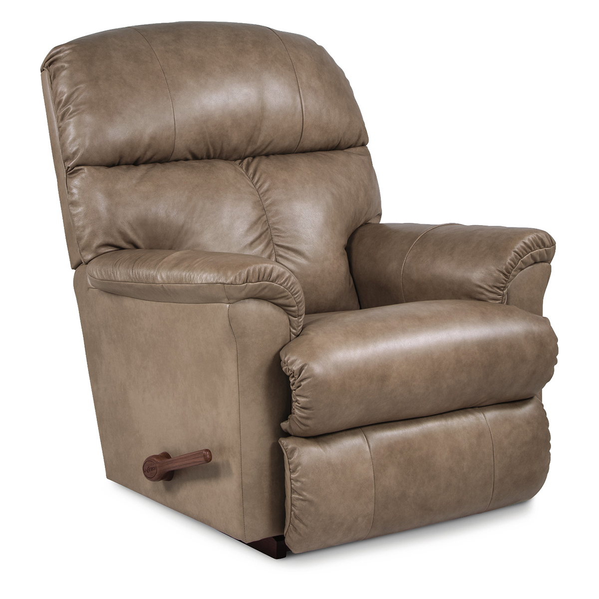 La-Z-Boy(R) Reed Leather Rocker Recliner Chair