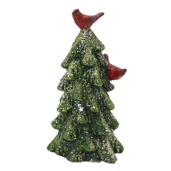 Resin Mini Cardinal Trees