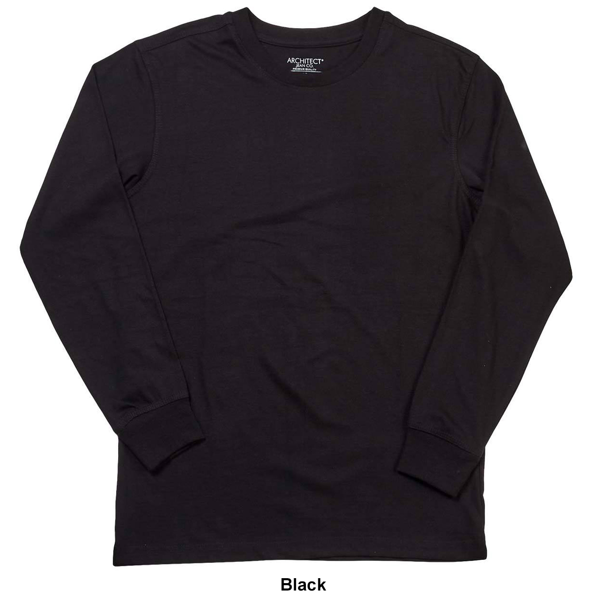 Young Mens Architect(R) Jean Co. Long Sleeve T-Shirt