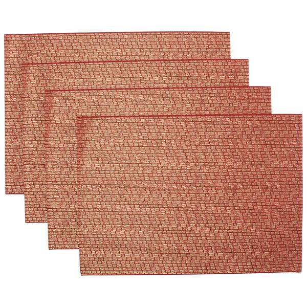 Maro Woven Vinyl Placemats - Set of 4
