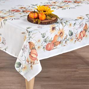 Autumn Bounty Textured Tablecloth