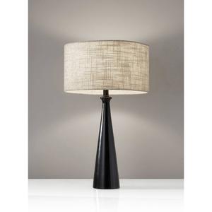 Adesso Linda Black Table Lamp alternate view