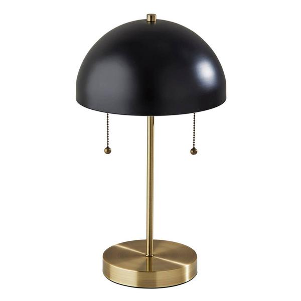 Adesso Bowie Black Table Lamp