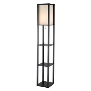 Adesso Titan Tall Shelf Floor Lamp