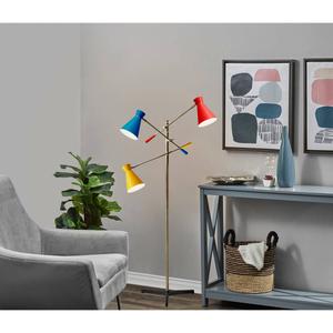 Adesso Lyle 3-Arm Floor Lamp alternate view