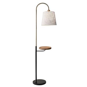 Adesso Jeffrey Shelf Floor Lamp