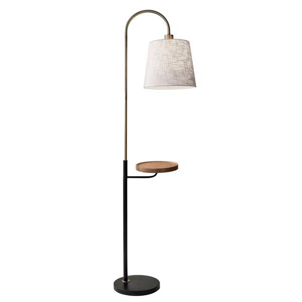 Adesso Jeffrey Shelf Floor Lamp