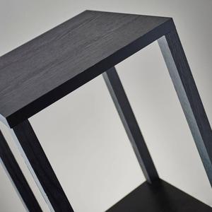 Adesso Lawrence Tall Pedestal Shelves alternate view